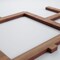Ekena Millwork Extra Small Carlisle Decorative Fretwork Wood Wall Panels, Walnut, 12 7/8"W x 7 3/8"H x 3/8"T WALW08X08X0375CARWA - alternate 3
